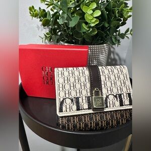 CH. Carolina Herrera ID Wallet – Luxury Designer Card Holder